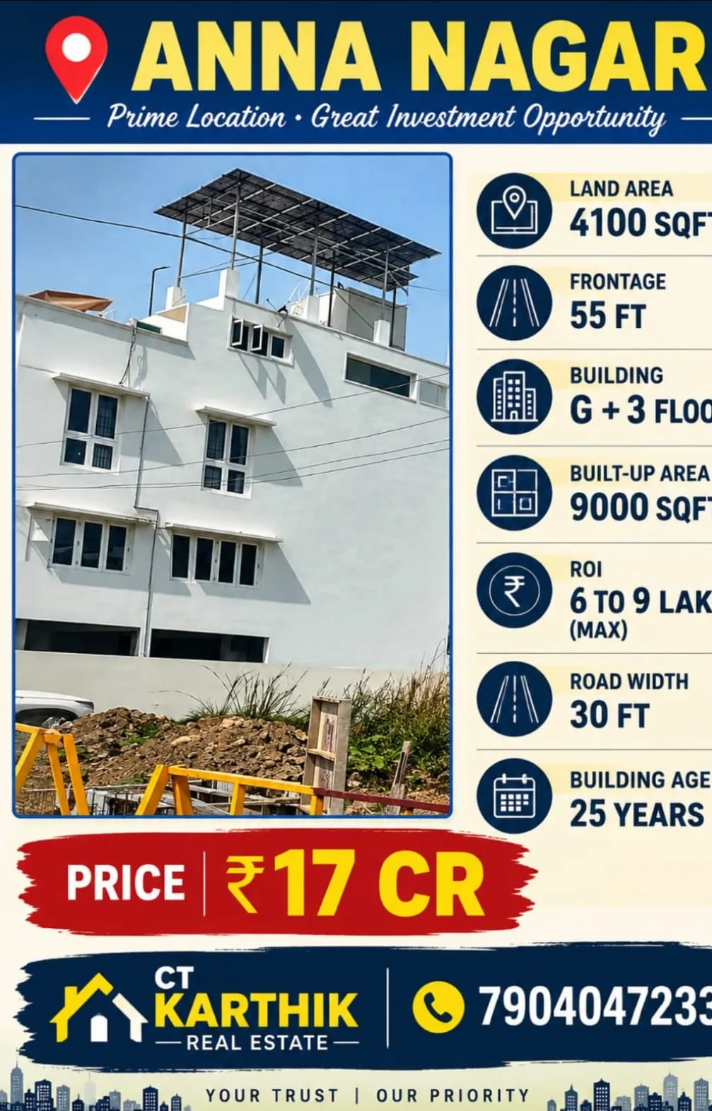 Building in Anna Nagar — photo 1