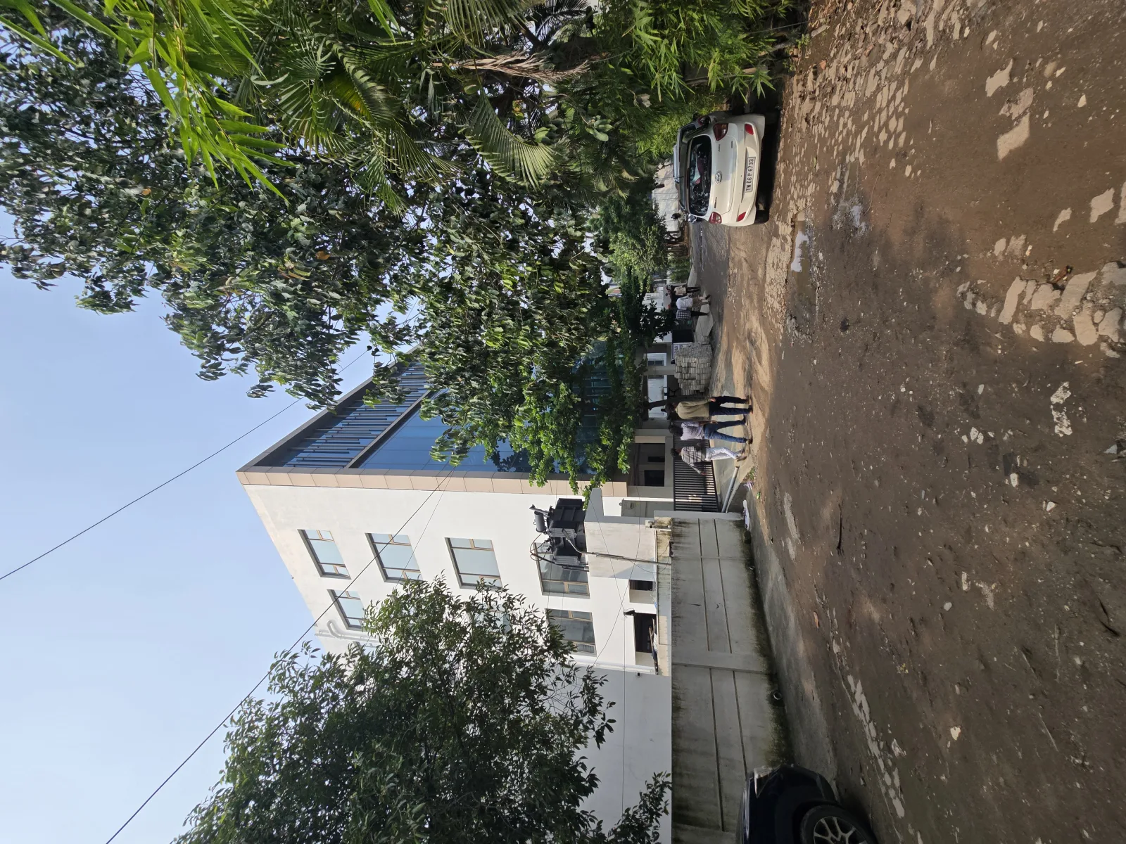 Warm shell office, SRP Tools / Tharamani (4800 sq.ft × 3 floors) — photo 1